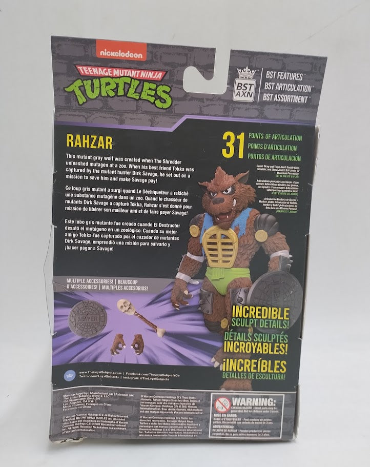 The Loyal Subjects Teenage Mutant Ninja Turtles BST AXN Rahzar 5" SEE DETAILS