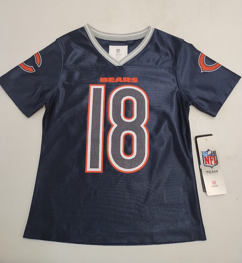 NFL Chicago Bears Caleb Williams Girls' Short Sleeve Jersey M