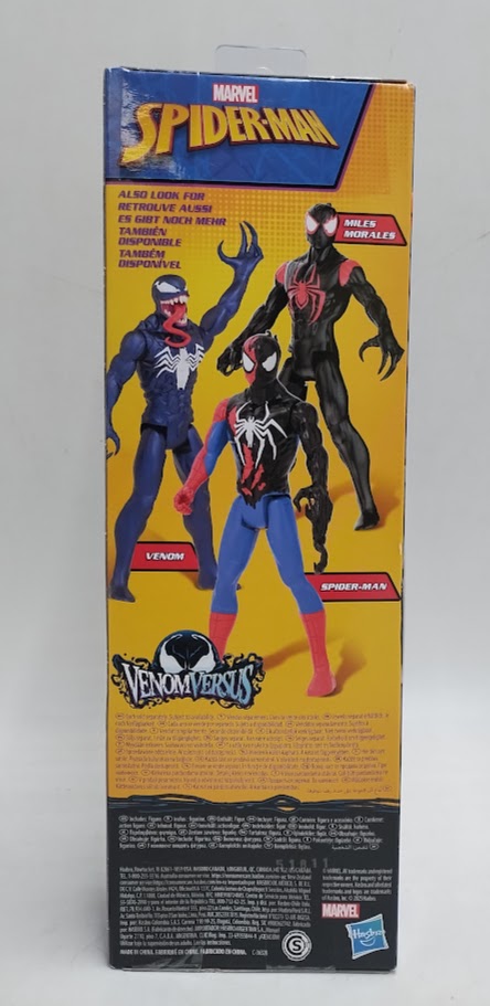 Marvel Spider-Man Venom vs Titan Hero Series SpiderMan Action Figure SEE DETAILS