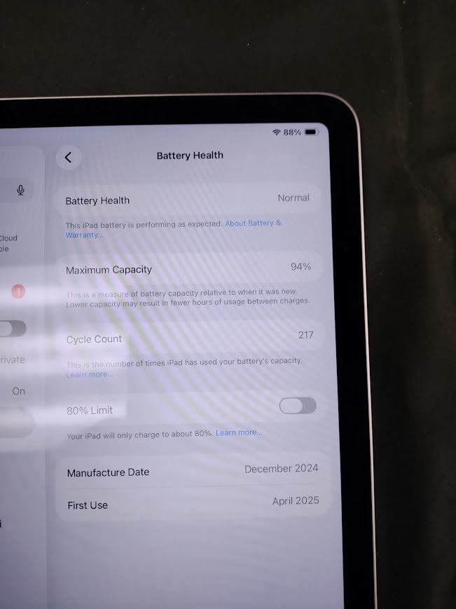Apple 11-inch iPad Air (M3) Wi-Fi 128GB - Purple **PREOWNED, SEE DETAILS**