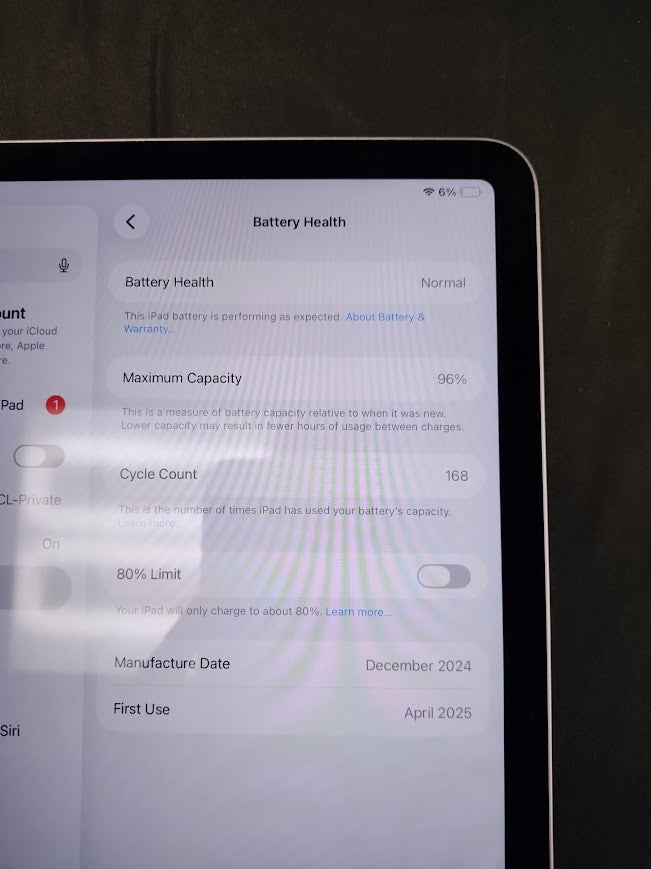 Apple 11-inch iPad Air (M3) Wi-Fi 128GB - Purple **PREOWNED, SEE DETAILS**