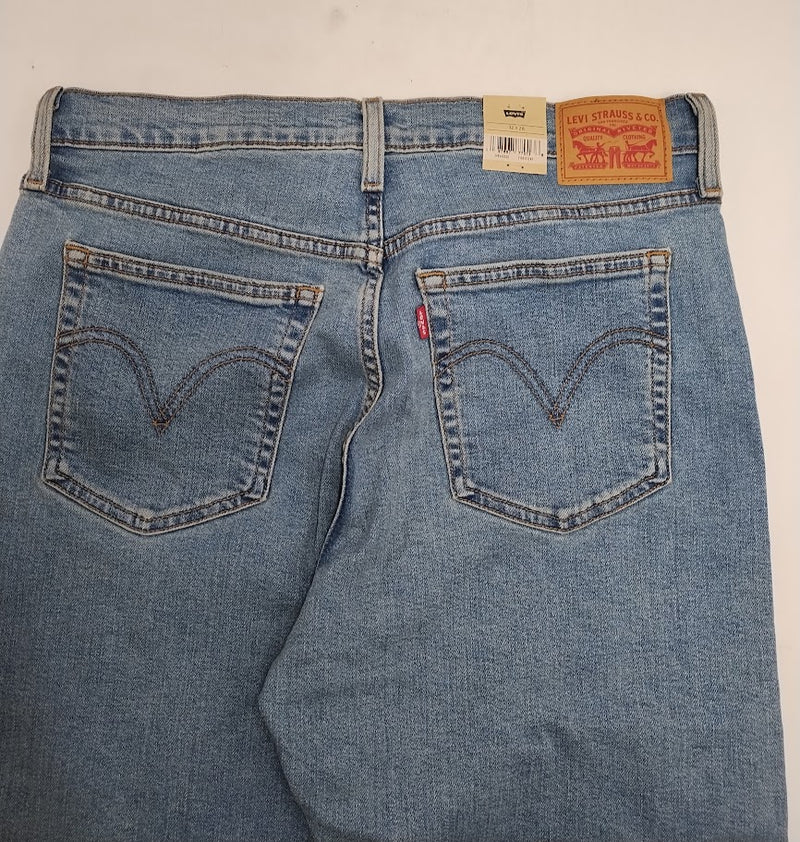 Levi's Women's High-Rise Wedgie Cropped Jeans Night Sight 32x28