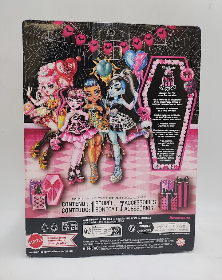 Monster High Scary Sweet Birthday Frankie Stein Doll SEE DETAILS