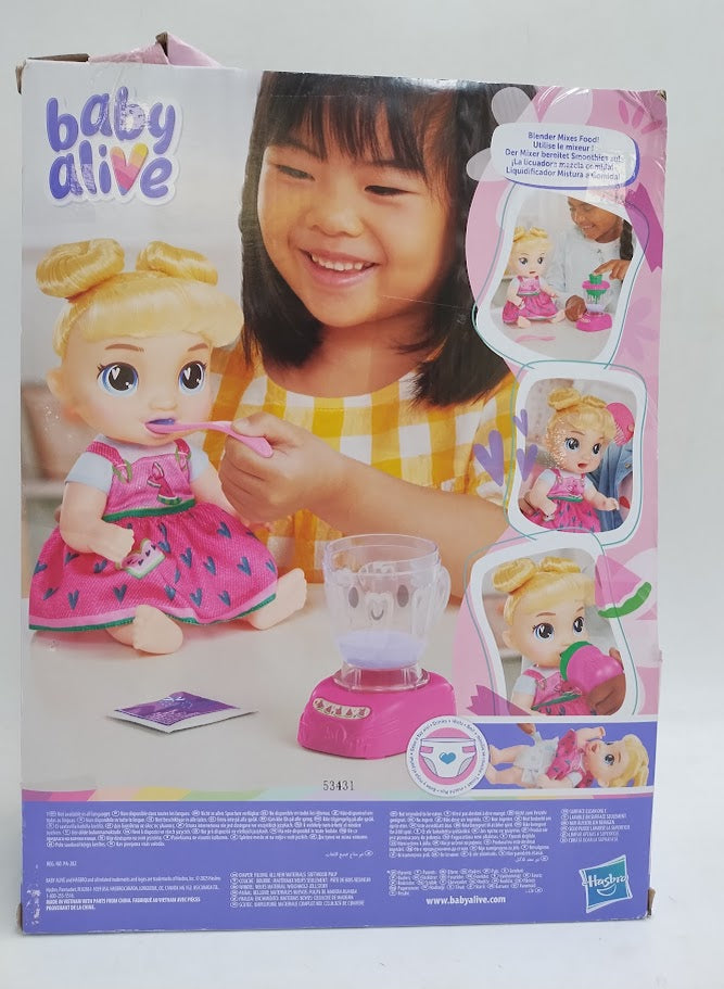 Baby Alive Sweet Smoothies Harper Hugs Baby Doll SEE DETAILS