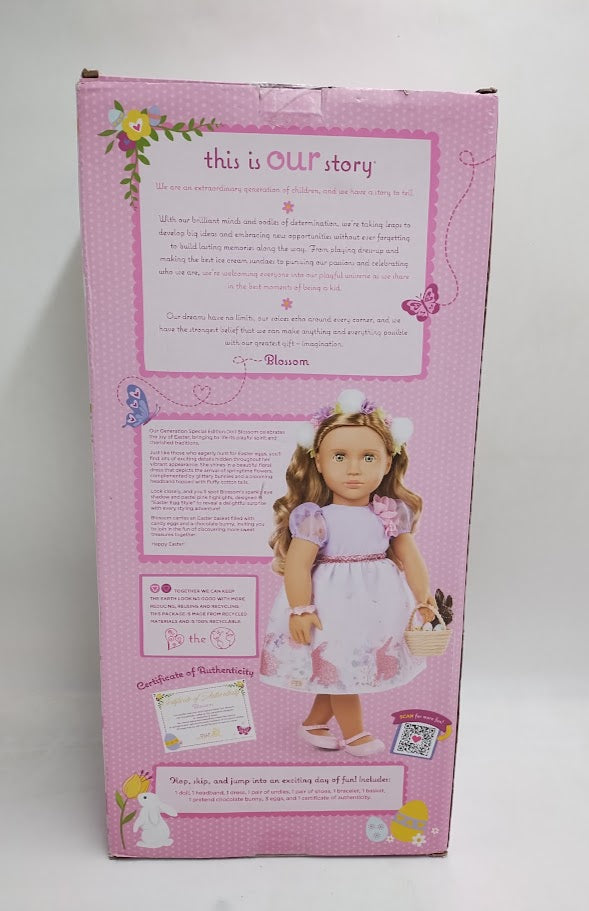 Our Generation Blossom Limited-Edition Easter 18" Doll & Accessories SEE DETAILS