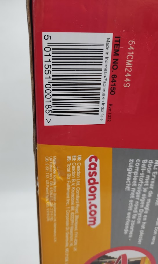 Casdon Toys DC24 Dyson Ball Toy Vacuum SEE DETAILS