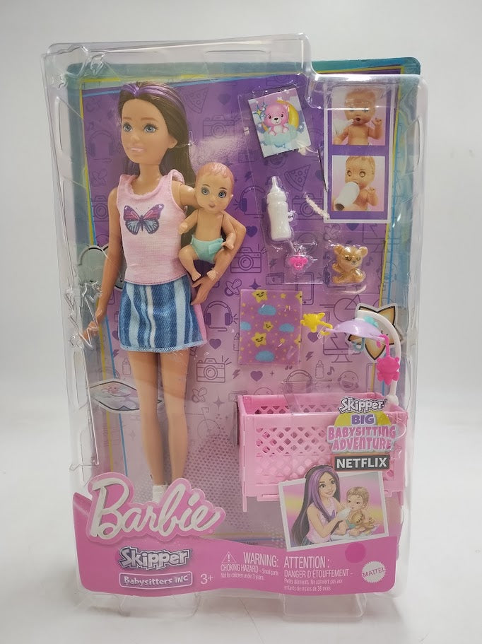 Barbie Skipper Babysitters, Inc. Dolls and Playset SEE DETAILS