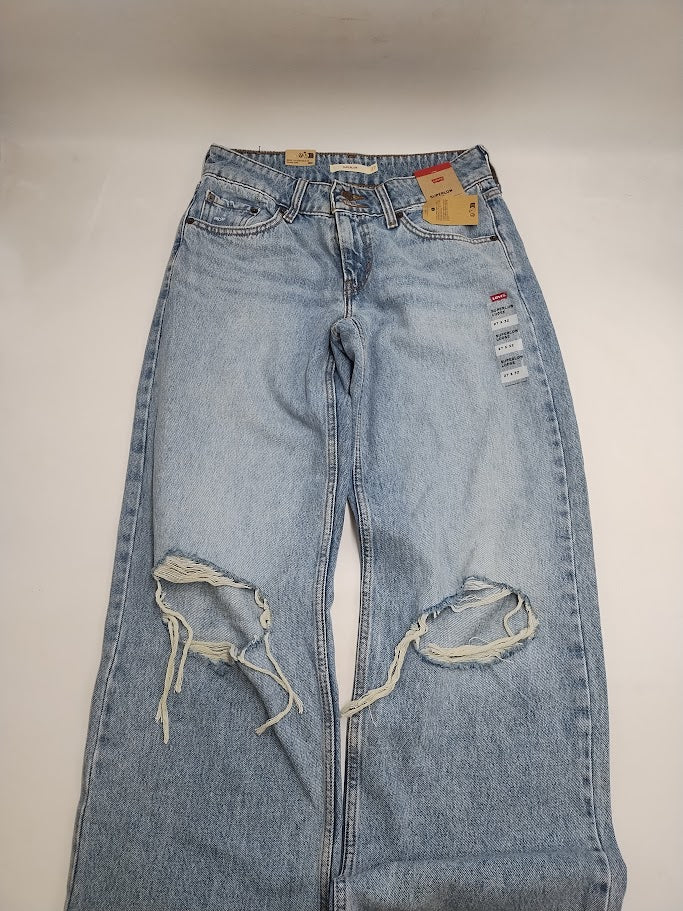 Levi's Women's Low-Rise Superlow Loose Jeans - Table Talk 27X32