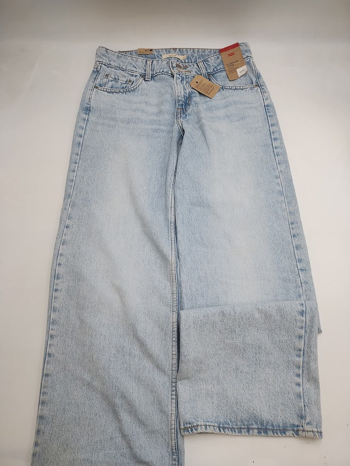 Levi's Women's Low-Rise Superlow Loose Jeans - Abraided Art 29X32