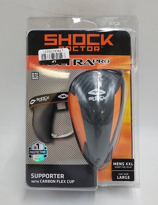 Shock Doctor Adult Ultra Pro Adult Supporter - Gray 2XL