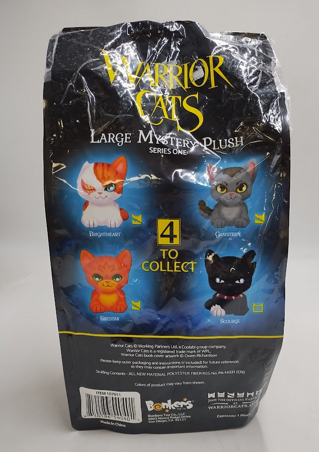 Warrior Cats Large Mystery Plush SEE DETAILS