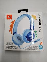 JBL Junior 320 On-Ear Headphones - Blue