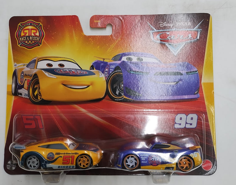 Disney Cars 2025 Radiator Springs Race & Rescue Cruz Ramirez & Danny Swervez