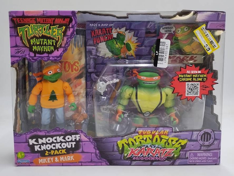 Teenage Mutant Ninja Turtles Mikey&Mark Theatrical Short Figure 2pk SEE DETAILS