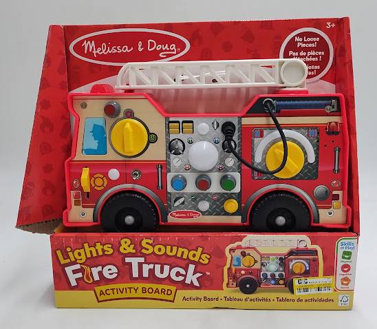 Melissa & Doug Lights & Sounds Fire Truck Activity Board SEE DETAILS