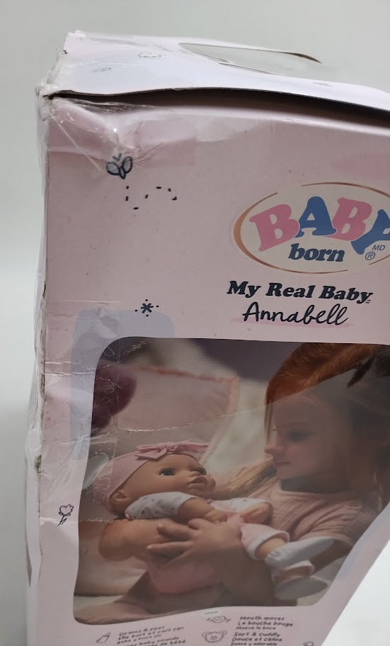 BABY Born My Real Baby Doll Annabell - Blue Eyes SEE SETAILS