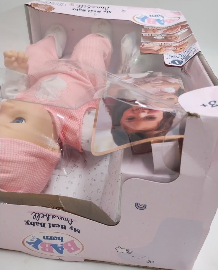 BABY Born My Real Baby Doll Annabell - Blue Eyes SEE SETAILS