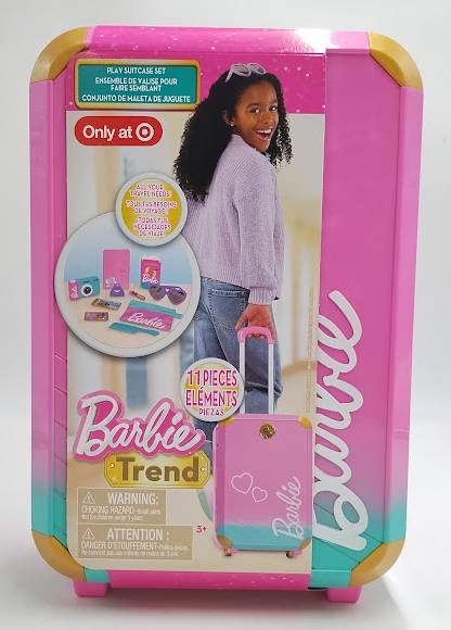 Barbie Travel Rolling Luggage Set - 10pc SEE DETAILS
