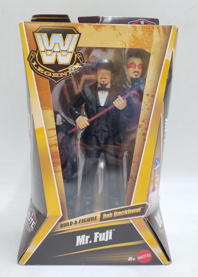 WWE Elite Legends Mr. Fuji Action Figure & Accessories, Collectible Set SEE DETAILS