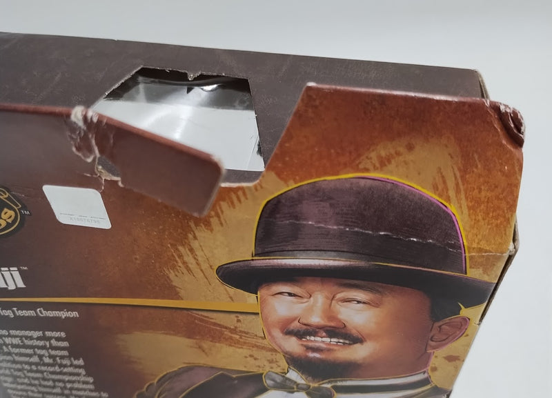 WWE Elite Legends Mr. Fuji Action Figure & Accessories, Collectible Set SEE DETAILS