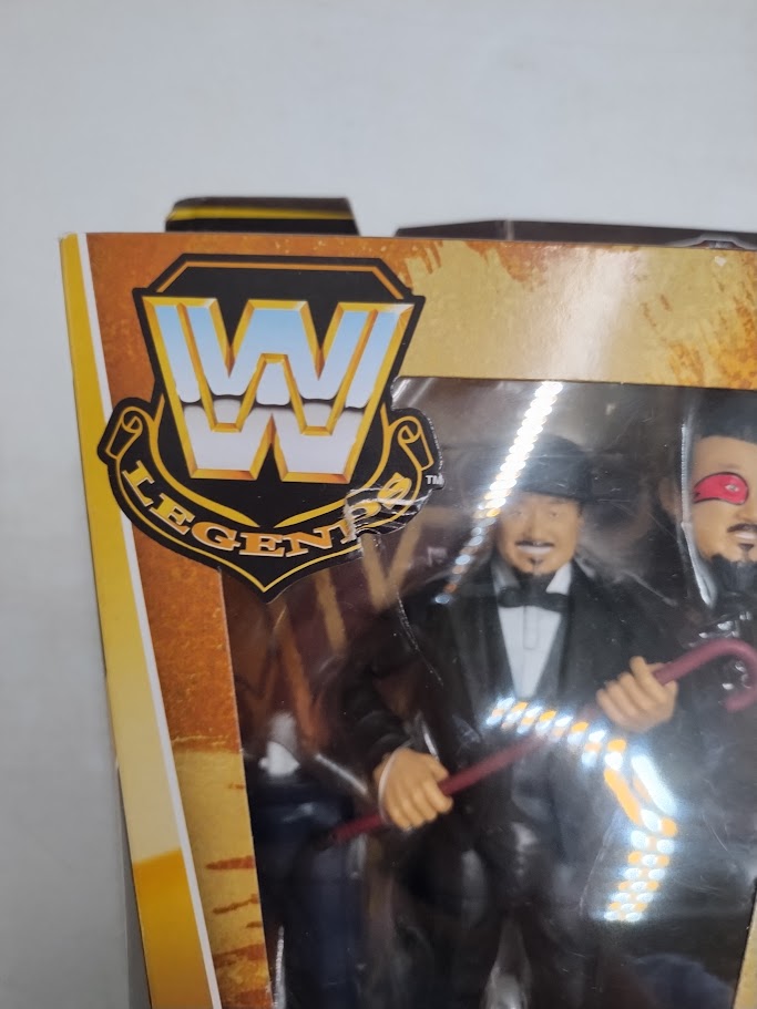 WWE Elite Legends Mr. Fuji Action Figure & Accessories, Collectible Set SEE DETAILS