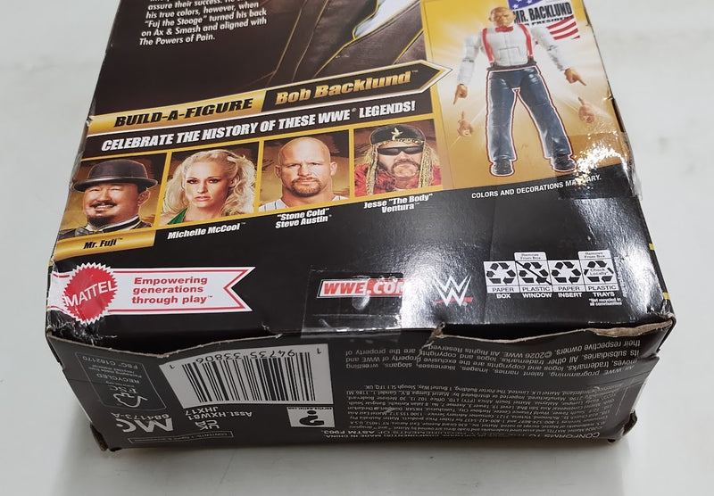 WWE Elite Legends Mr. Fuji Action Figure & Accessories, Collectible Set SEE DETAILS