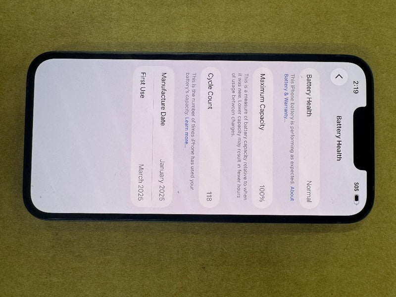 Apple iPhone 16e 128GB Black 3N758LL/A UNKNOWN CARRIER SEE DETAILS