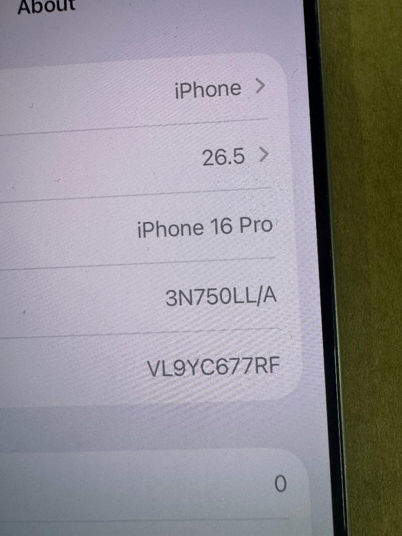 Apple iPhone 16 Pro (256GB) - Natural Titanium FLEX POLICY SEE DETAILS