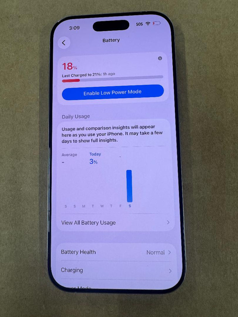 Apple iPhone 16 Pro (256GB) - Natural Titanium FLEX POLICY SEE DETAILS