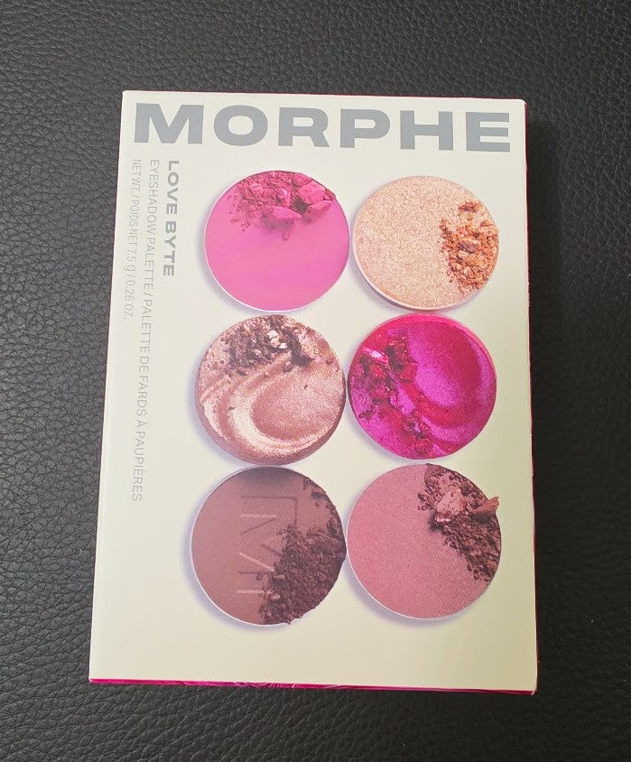 Morphe Love Byte Eyeshadow Palette - 7.5g: Pressed Powder *ADD 3 TO YOUR CART & 1 IS FREE!*
