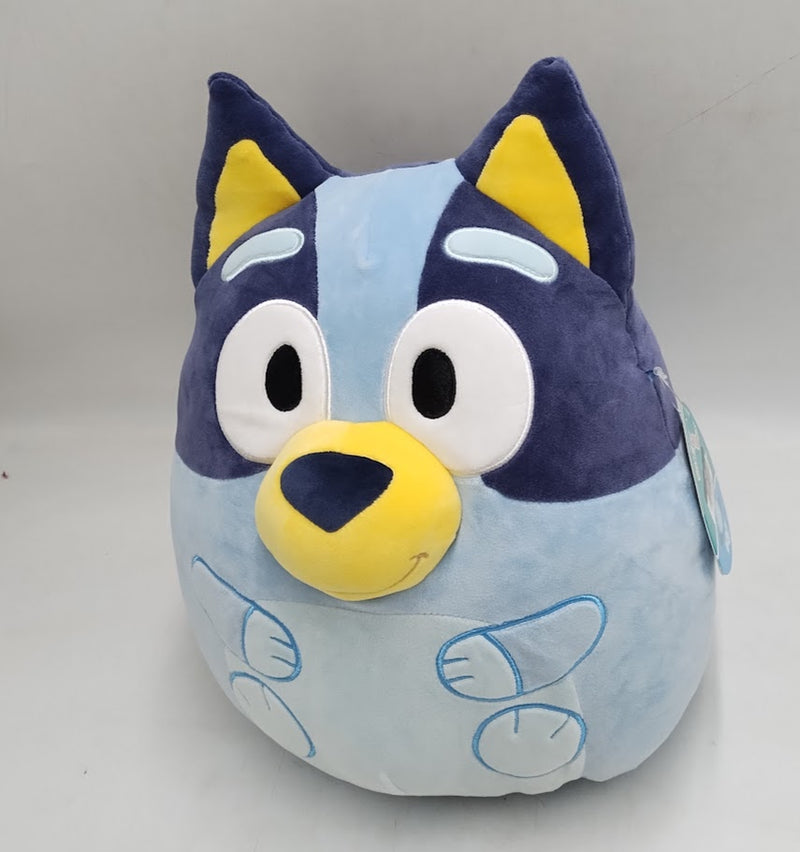 Squishmallows 12" Bluey Stuffed Animal: Polyester Dog Character Plush Toy