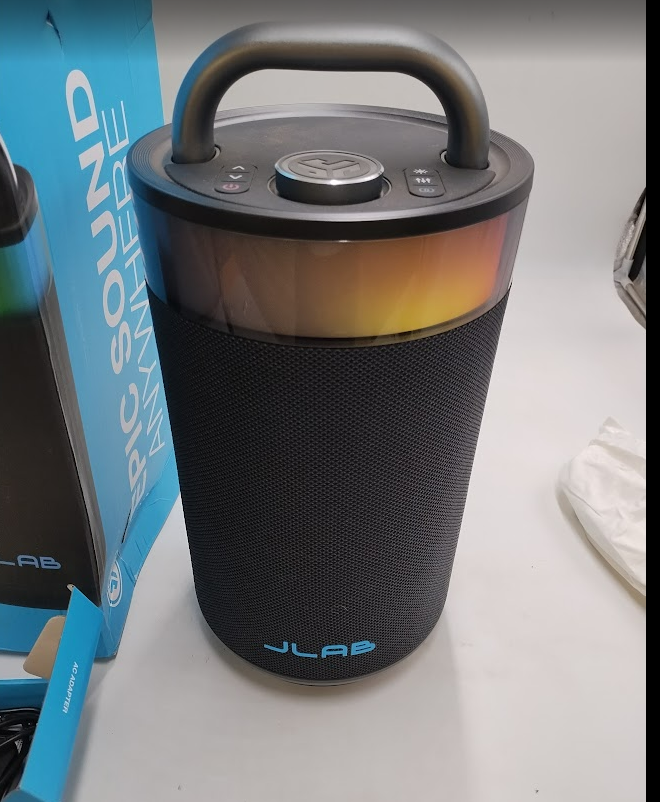 JLab Epic Party Portable Speaker - Black: Waterproof Bluetooth SEE DETAILS