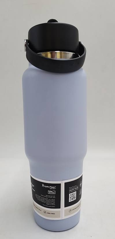 Hydro Flask 32oz Wide Mouth Flex Straw Travel Bottle - Surf READ DESCRIPTION