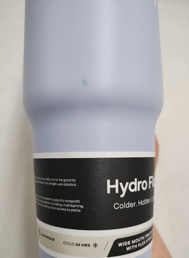 Hydro Flask 32oz Wide Mouth Flex Straw Travel Bottle - Surf READ DESCRIPTION