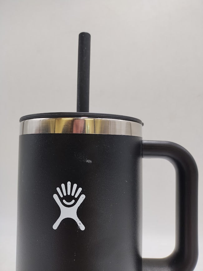 Hydro Flask 32oz All Around Travel Straw Tumbler - Black READ DESCRIPTION