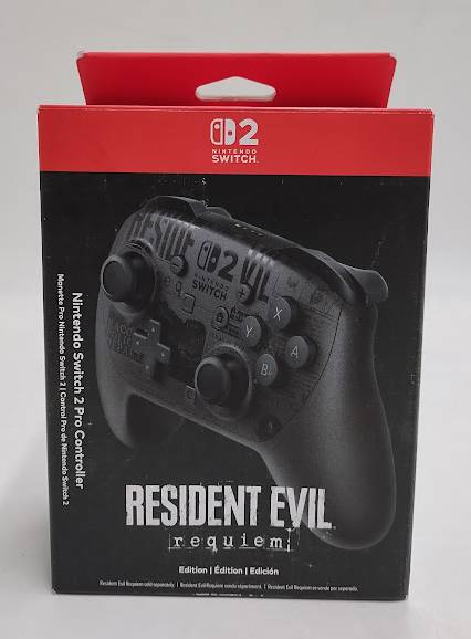 Nintendo Switch 2 Pro Controller Resident Evil Requiem Edition