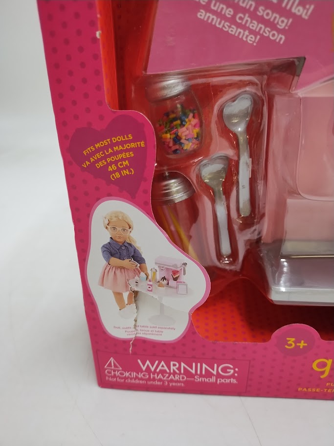 Our Generation Sundae Fun Day Ice Cream Machine Acce Set for 18" Dolls SEE DETAILS