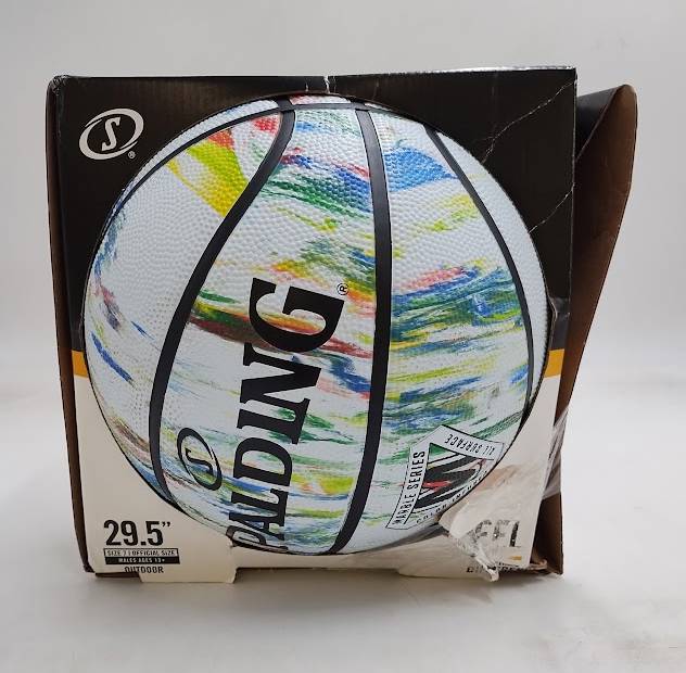 Spalding 29.5'' Basketball - Marble White SEE DETAILS