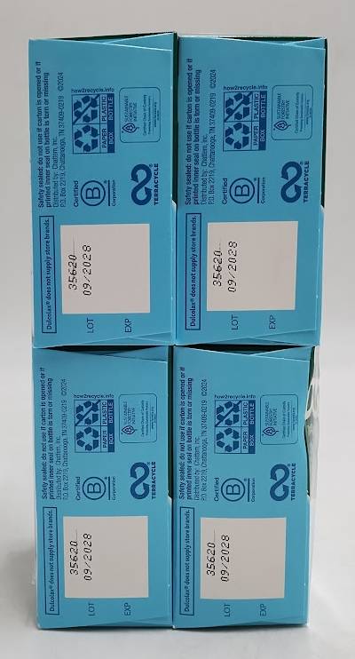 LOT OF 4!! Dulcolax Stool Softener - 25ct EXP 09/2028