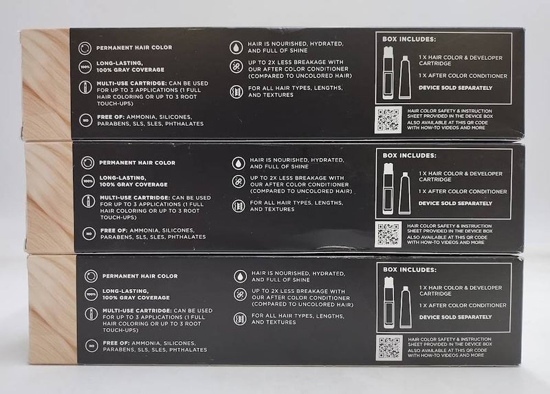 LOT OF 3 L'Oreal Paris Colorsonic Permanent Color Cartridge VeryLightBlondeNat10
