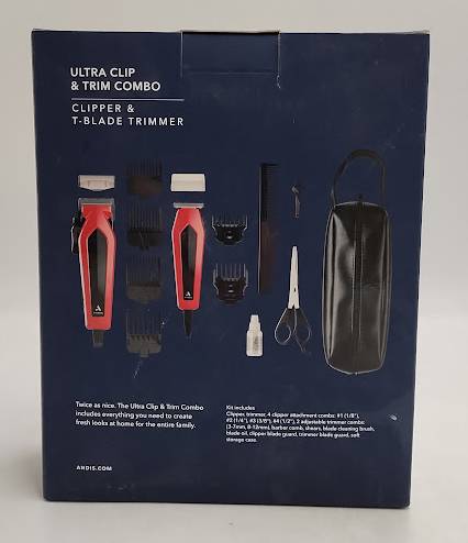Andis Ultra Clipper and Trimmer Combo Kit - 15ct SEE DETAILS