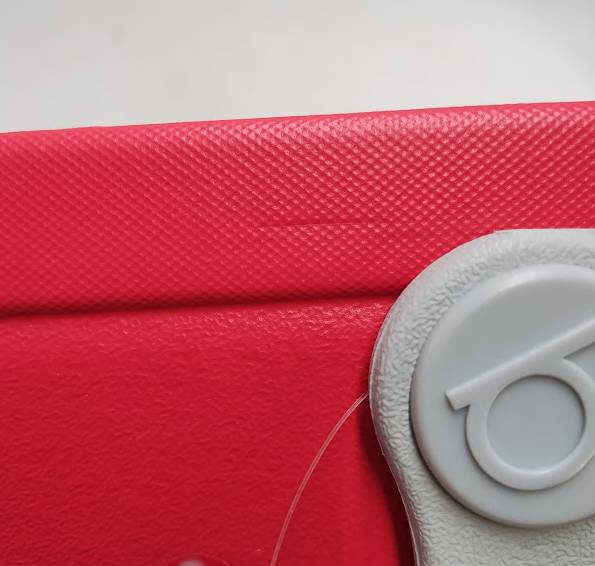 Bogg Bag Original Bullseye Tote Bag - Red SEE DETAILS - MISSING BOTH POUCHES (LOCAL PICKUP ONLY)