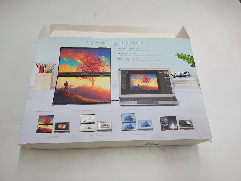 Packard Bell airFrame 15.6" Dual Screen Portable Full HD Monitor SEE DETAILS