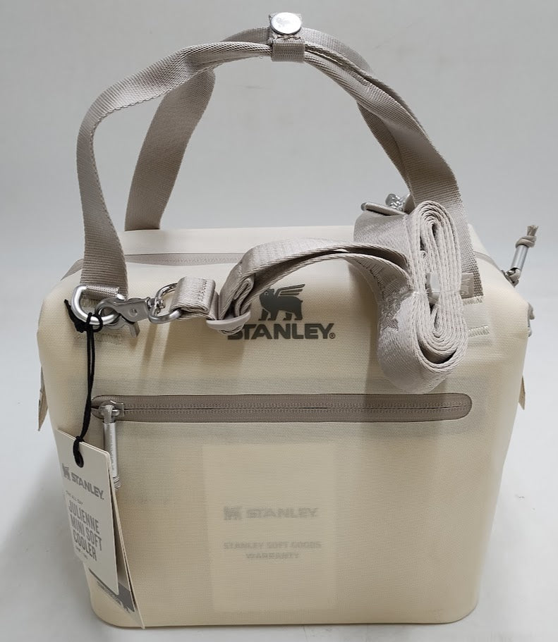 Stanl 10 Cans/7.4qt Julienne Mini Bag Cooler - Cream: Soft-Sided Polyest SEE DETAILS