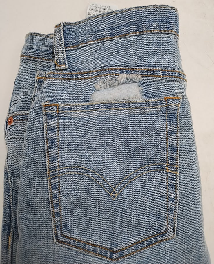 Levi's Boys' 511 Slim Fit  Light Wash 18: Mid Rise, Stretch Knit