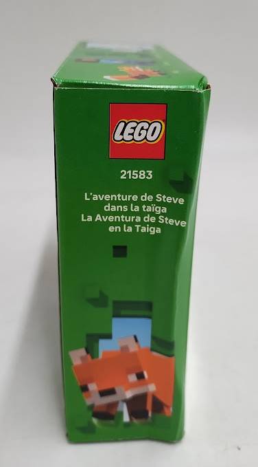 LOT OF 5 !! LEGO Minecraft Steve's Taiga Adventure Toy 21583 SEE DETAILS