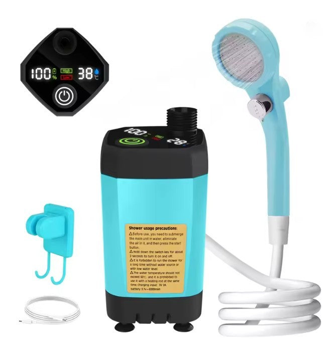 Portable Shower for Camping BLUE