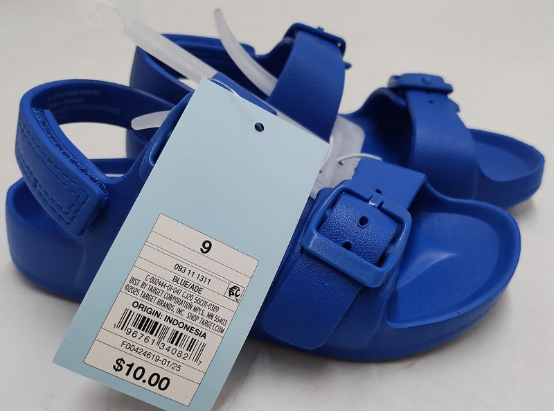 Toddler Ade Blown EVA Sandals - Cat & Jack Blue 9T