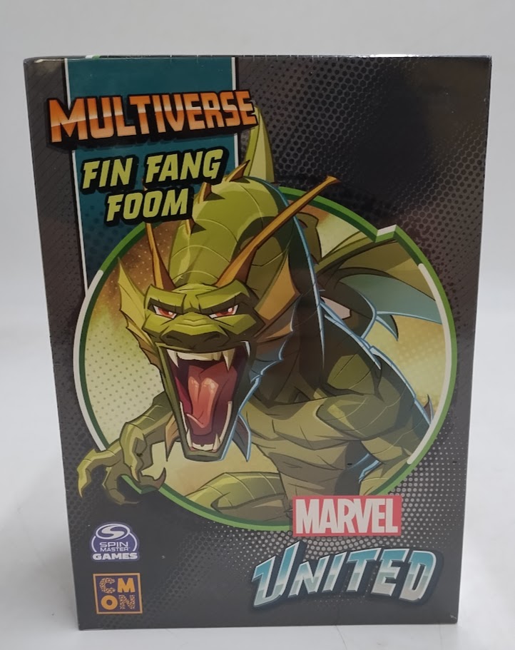MARVEL UNITED MULTIVERSE FIN FANG FOOM KICKSTARTER EXCLUSIVE