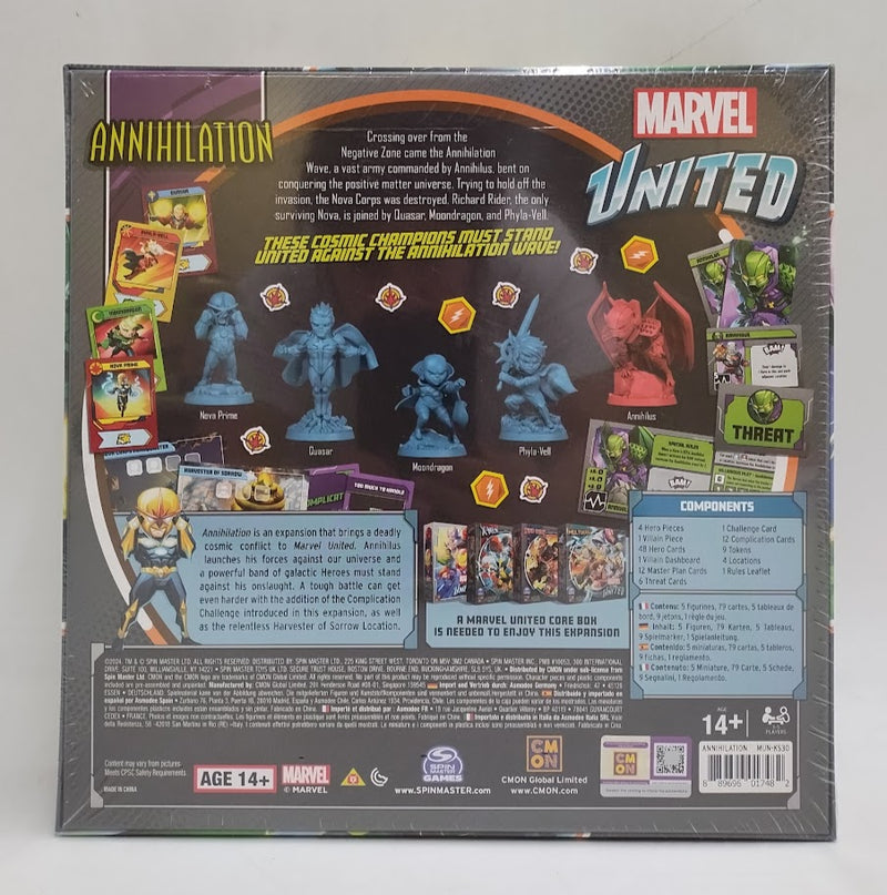 Marvel United Multiverse - Kickstarter Exclusive - Annihilation Wave Expansion